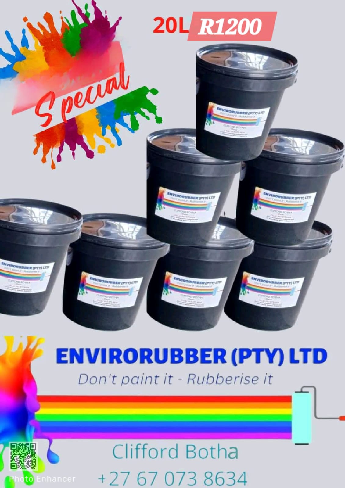 Liquid Rubber Paint  for sale
