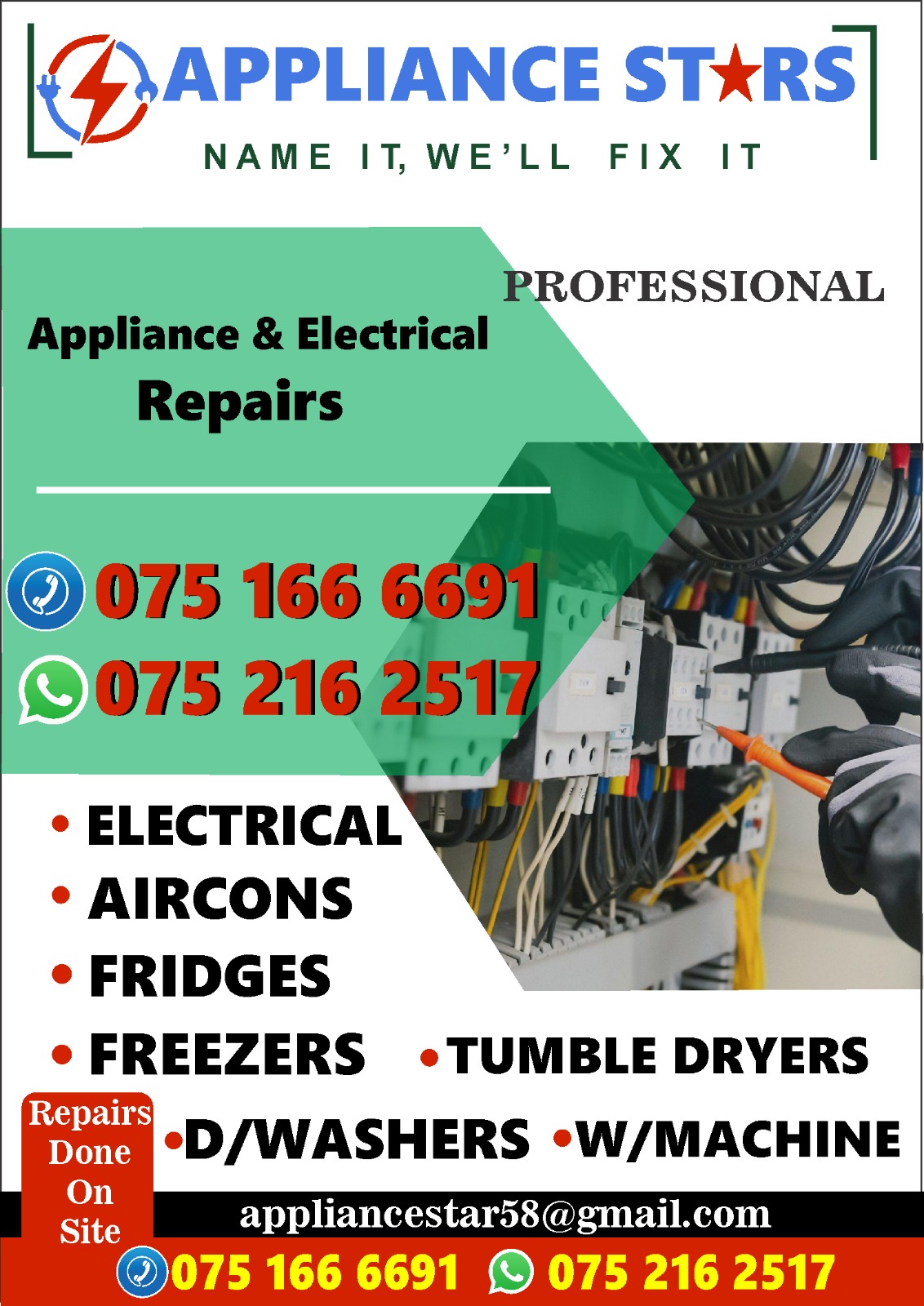 Appliance Repairs  for sale