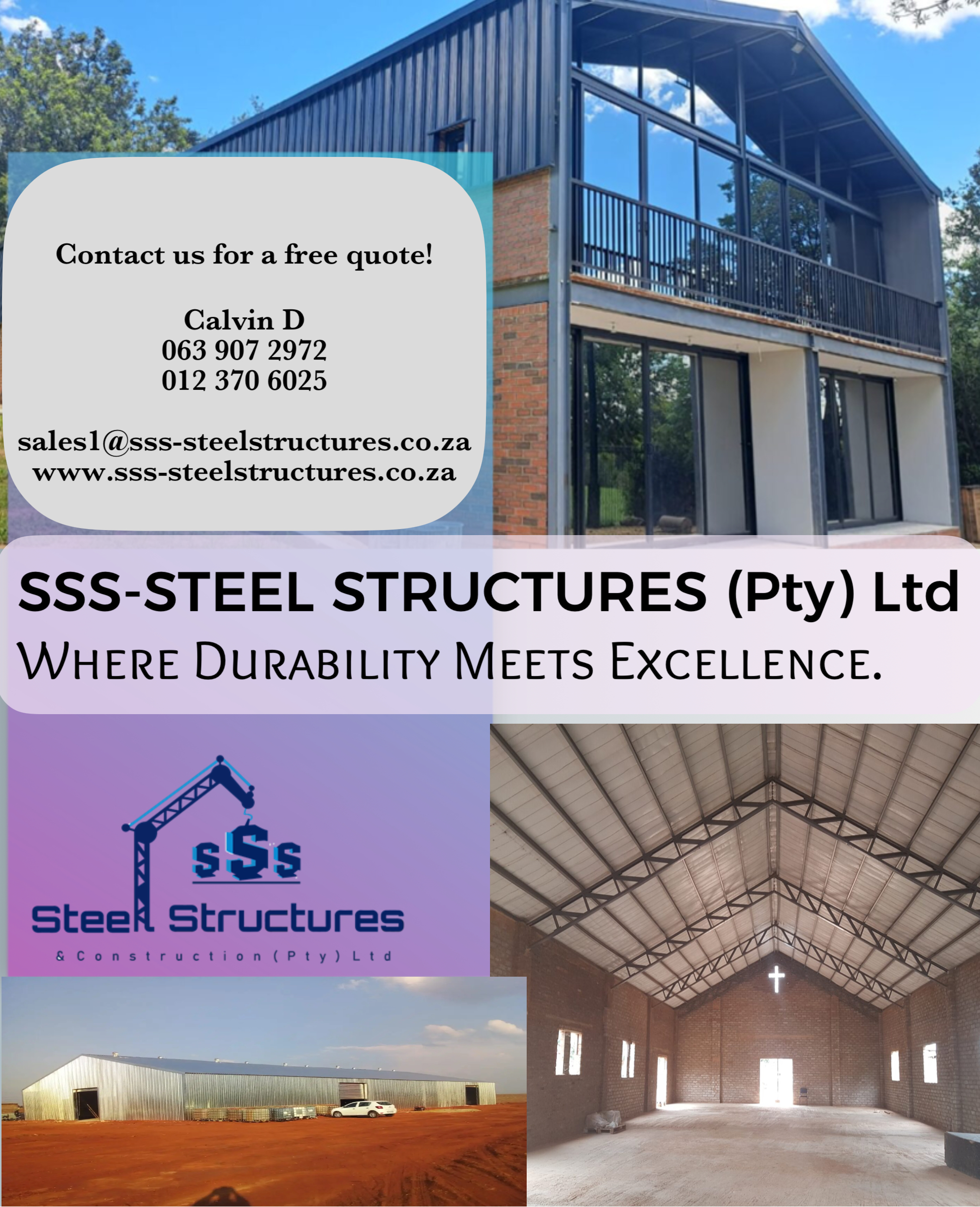 Steel Structures! Warehouses, Churches & more! for sale